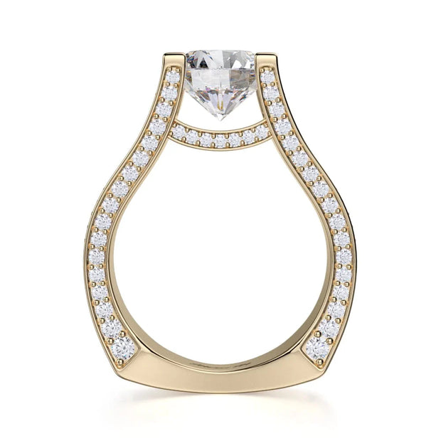 MICHAEL M Engagement Rings Strada R302-2