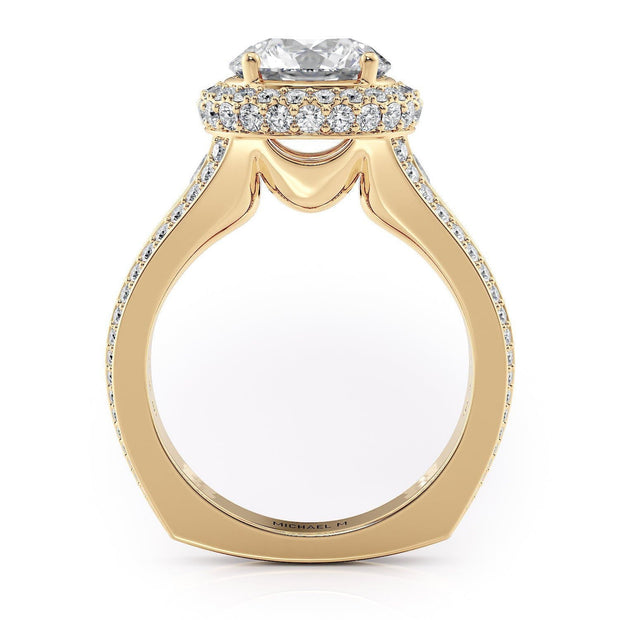 MICHAEL M Engagement Rings Strada R385-2