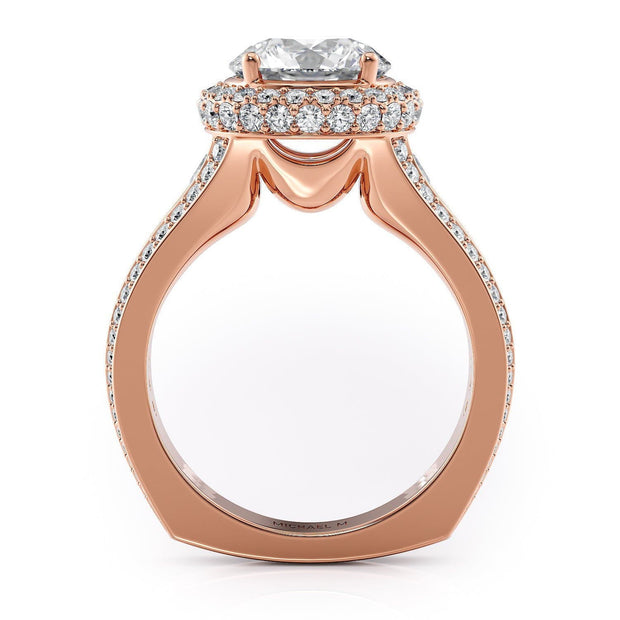 MICHAEL M Engagement Rings Strada R385-2