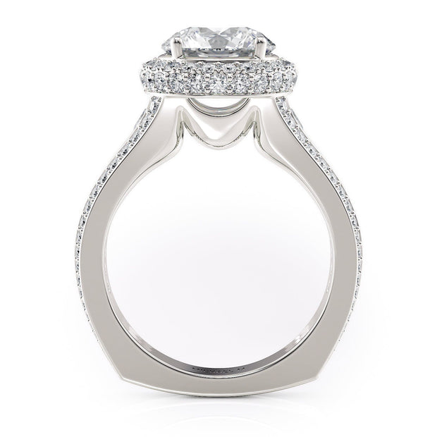 MICHAEL M Engagement Rings Strada R385-2