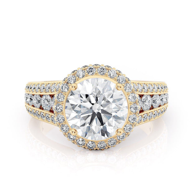 MICHAEL M Engagement Rings Strada R385-2