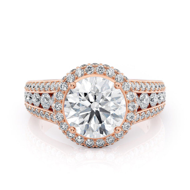 MICHAEL M Engagement Rings Strada R385-2