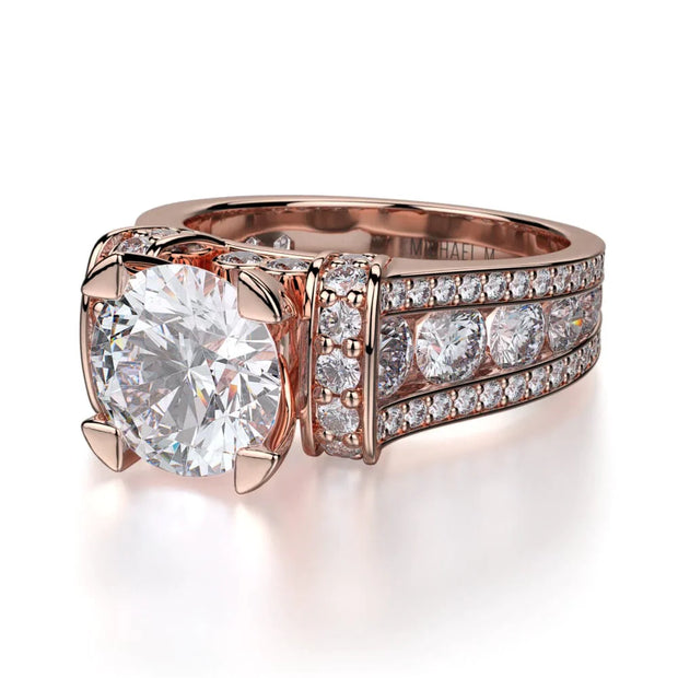 MICHAEL M Engagement Rings Strada R406-2