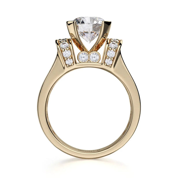 MICHAEL M Engagement Rings Strada R406-2