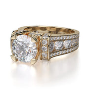 MICHAEL M Engagement Rings Strada R406-2