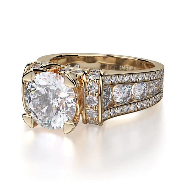 MICHAEL M Engagement Rings Strada R406-2
