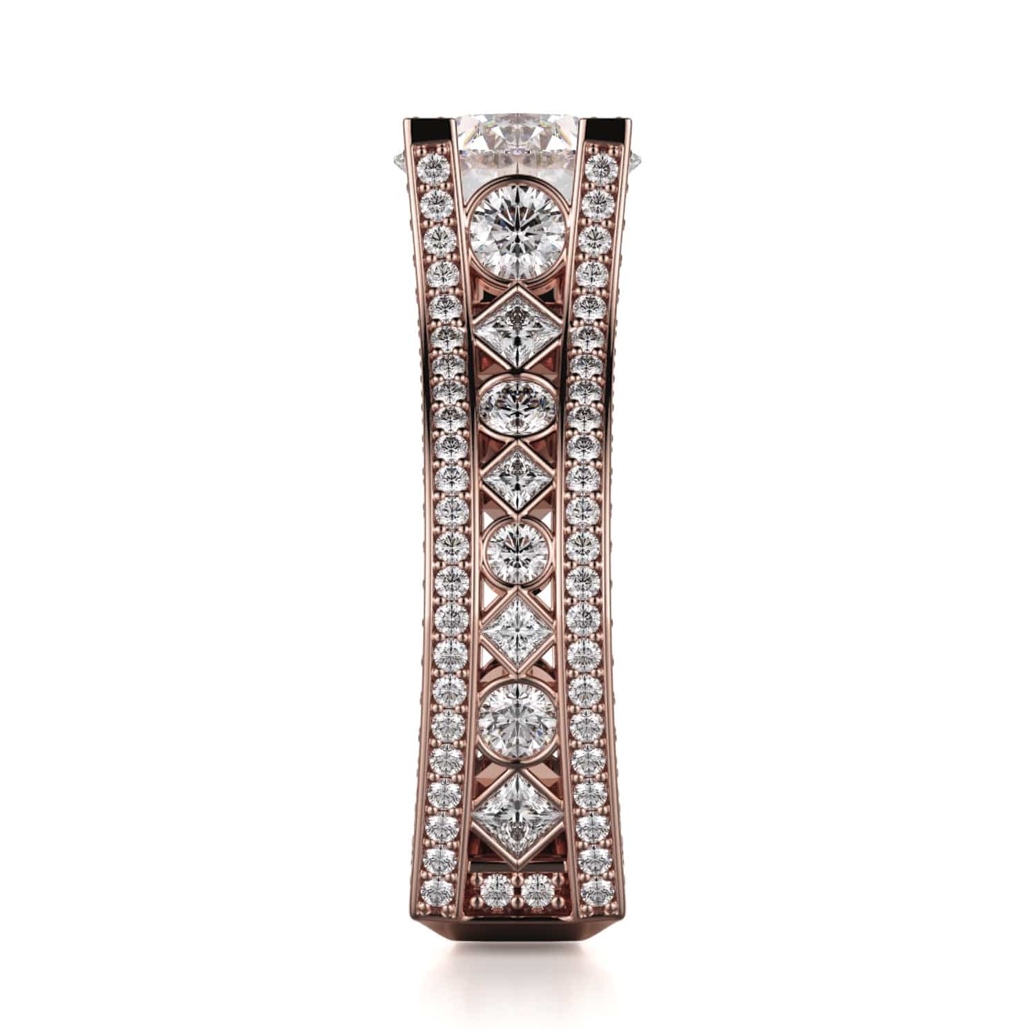 MICHAEL M Engagement Rings Strada R421-2