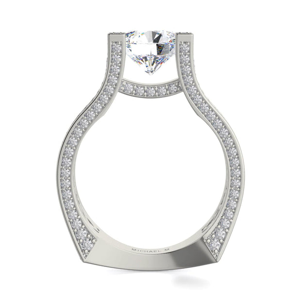 MICHAEL M Engagement Rings Strada R421-2