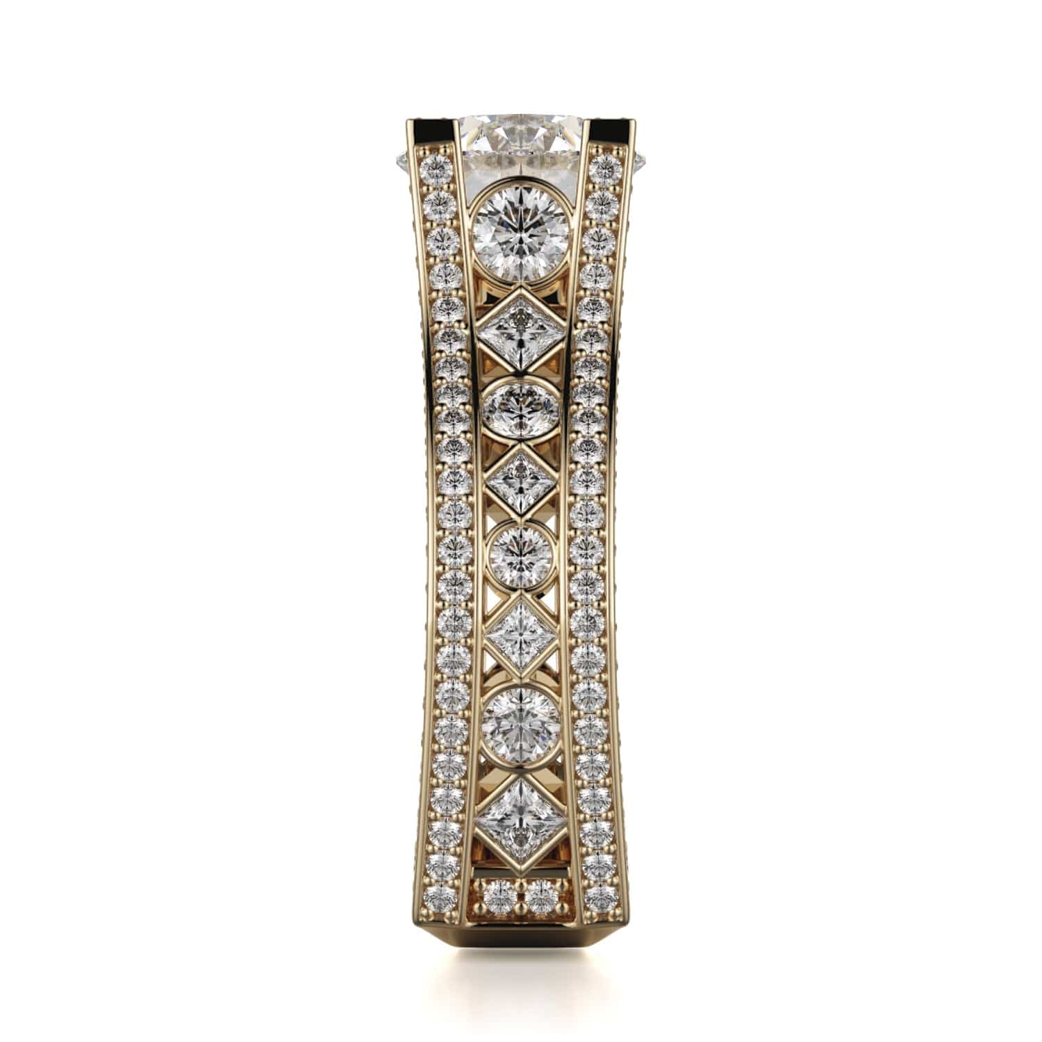 MICHAEL M Engagement Rings Strada R421-2