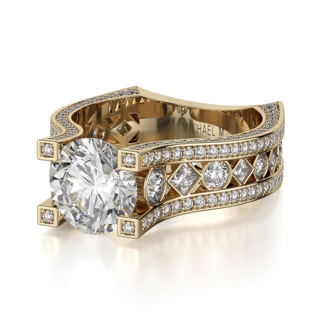 MICHAEL M Engagement Rings Strada R421-2