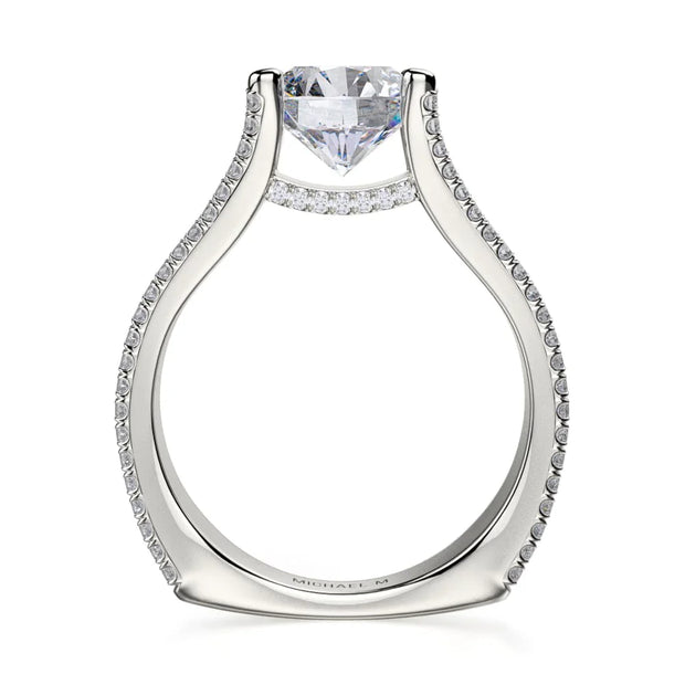 MICHAEL M Engagement Rings Strada R480-2