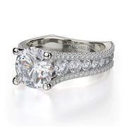 MICHAEL M Engagement Rings Strada R480-2