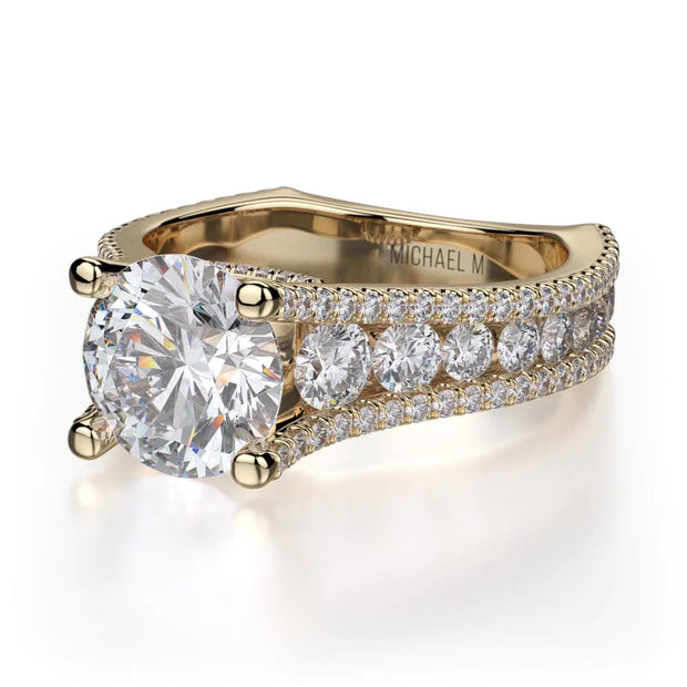 MICHAEL M Engagement Rings Strada R480-2