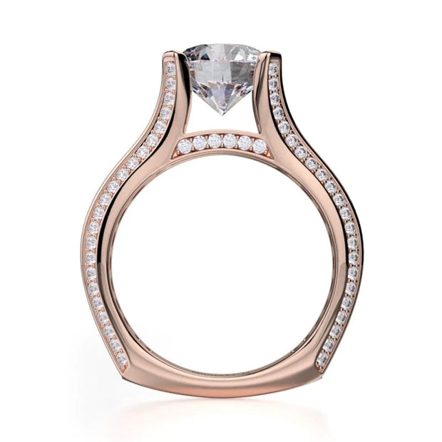 MICHAEL M Engagement Rings Strada R656-2