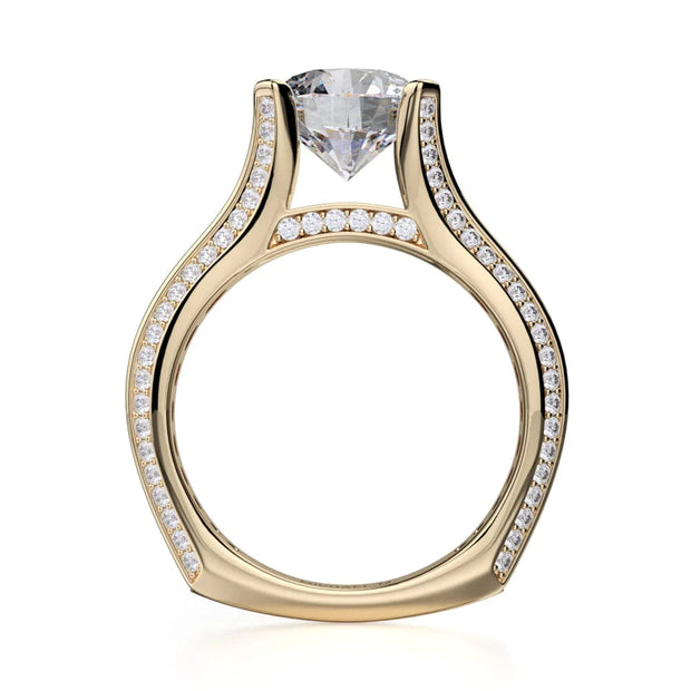 MICHAEL M Engagement Rings Strada R656-2