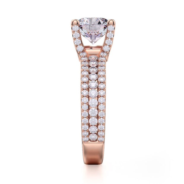 MICHAEL M Engagement Rings Strada R671-1.5