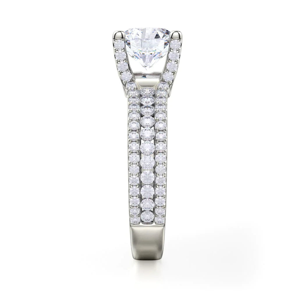 MICHAEL M Engagement Rings Strada R671-1.5