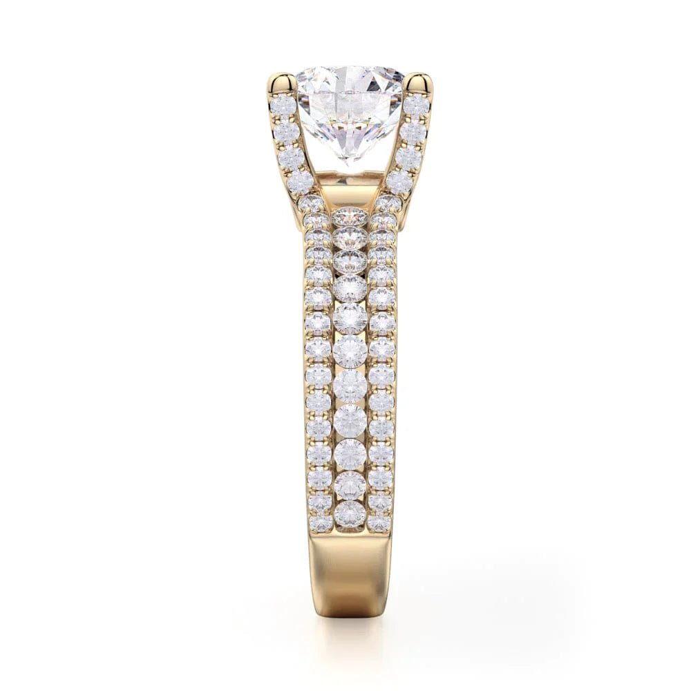 MICHAEL M Engagement Rings Strada R671-1.5