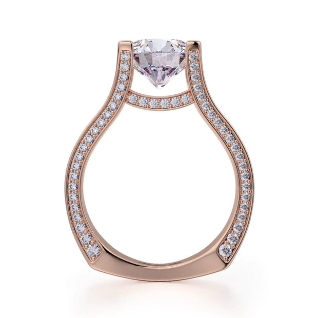 MICHAEL M Engagement Rings Strada R675-2