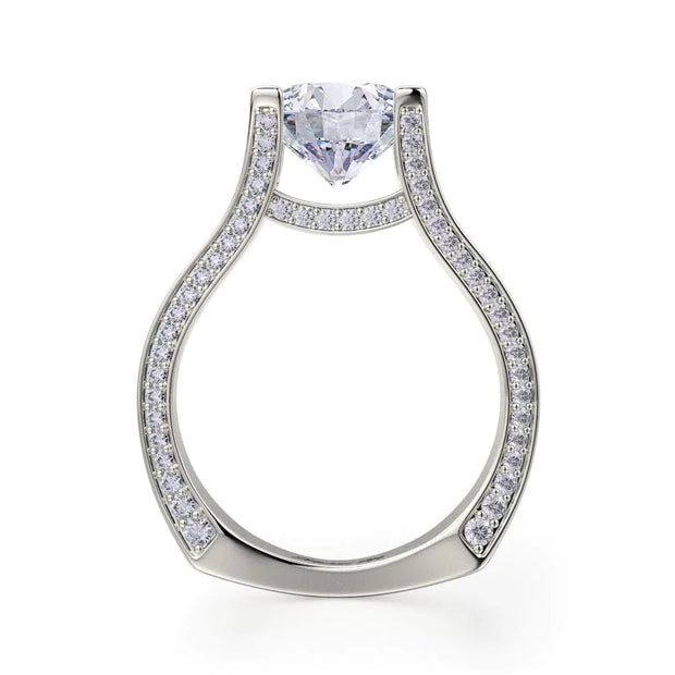 MICHAEL M Engagement Rings Strada R675-2