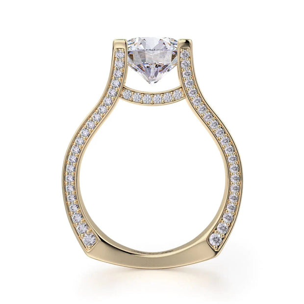 MICHAEL M Engagement Rings Strada R675-2