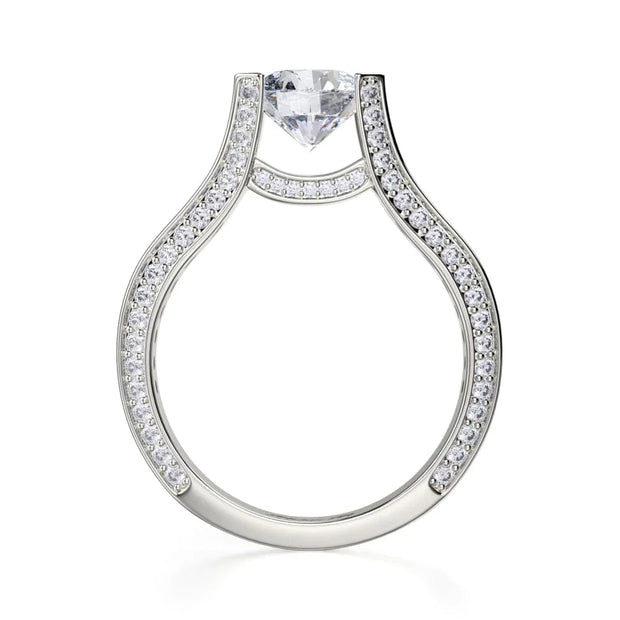 MICHAEL M Engagement Rings Strada R678-1.5