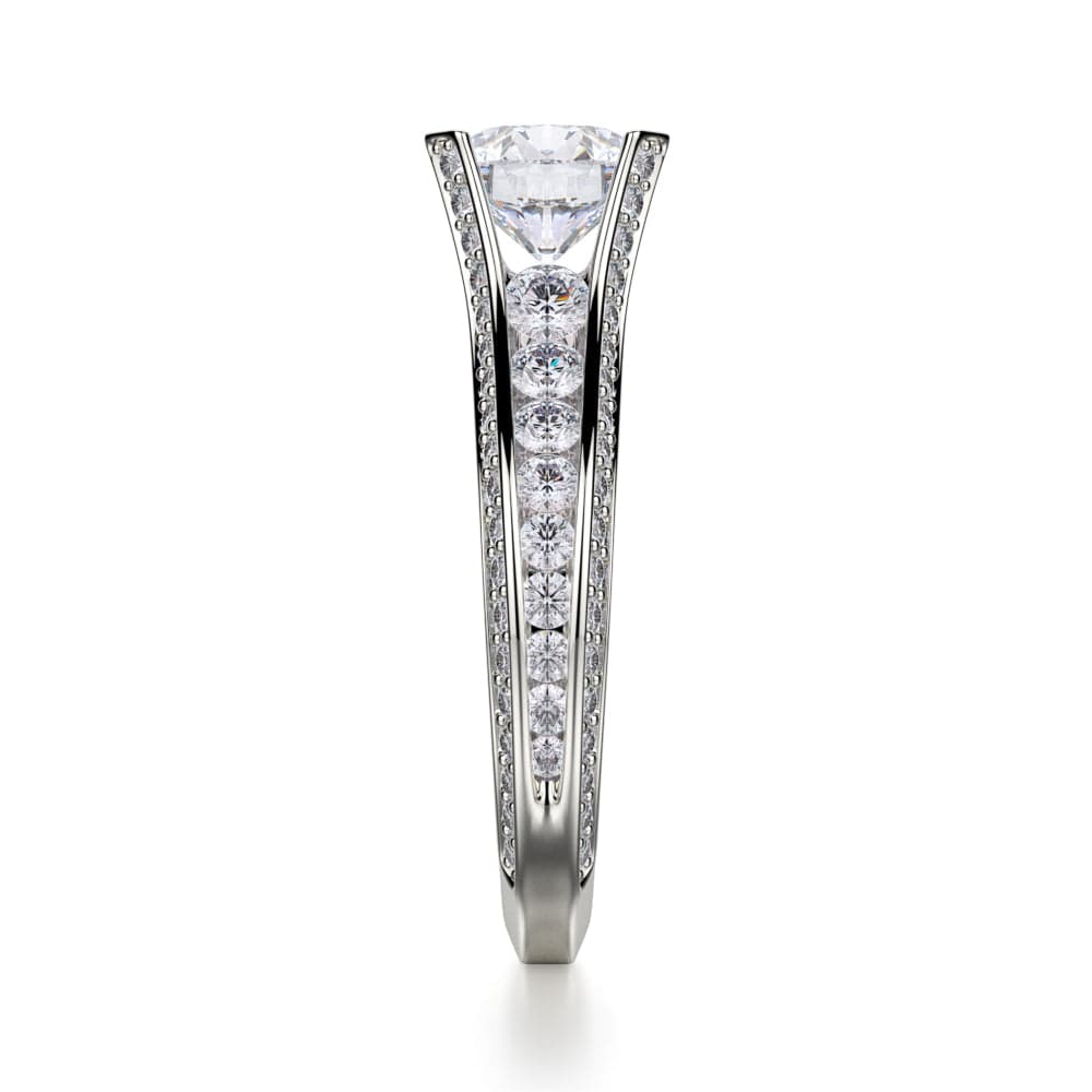 MICHAEL M Engagement Rings Strada R678-1.5
