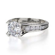 MICHAEL M Engagement Rings Strada R678-1.5