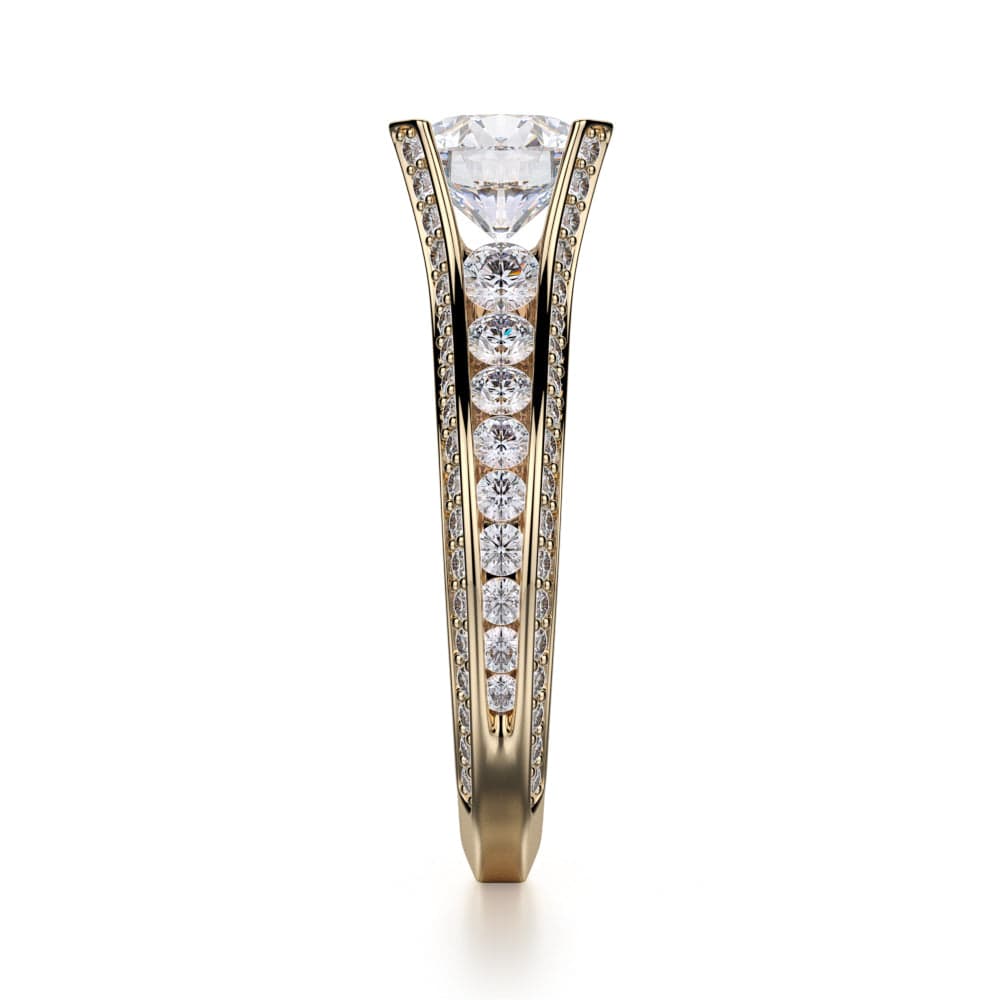 MICHAEL M Engagement Rings Strada R678-1.5