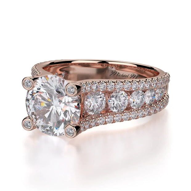 MICHAEL M Engagement Rings Strada R679-2