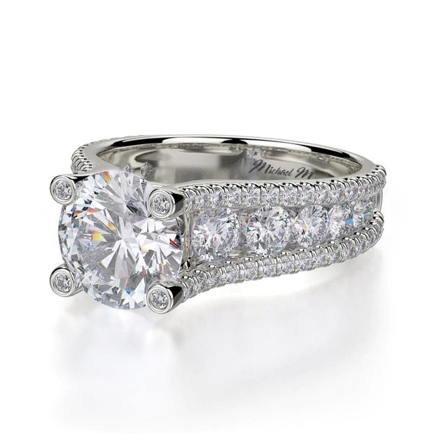 MICHAEL M Engagement Rings Strada R679-2