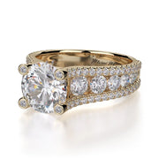 MICHAEL M Engagement Rings Strada R679-2