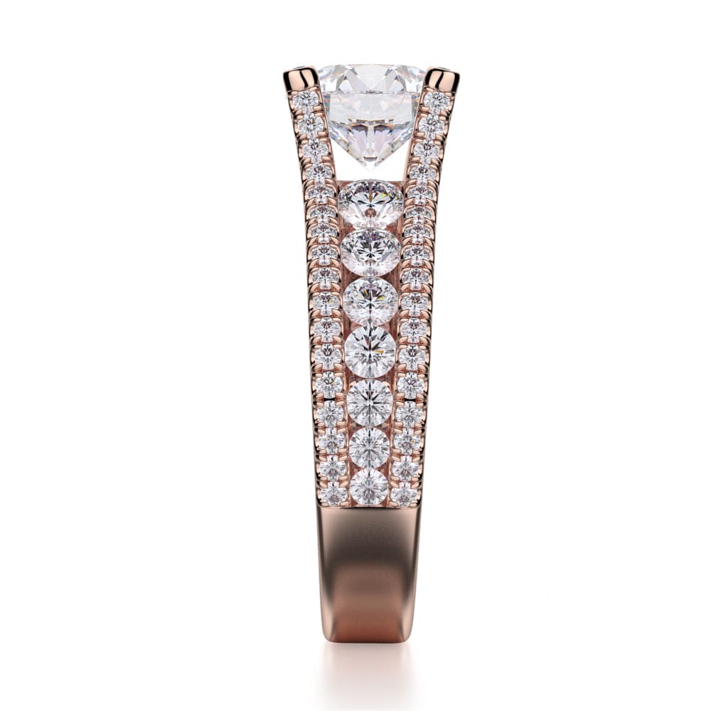MICHAEL M Engagement Rings Strada R679S-1.5