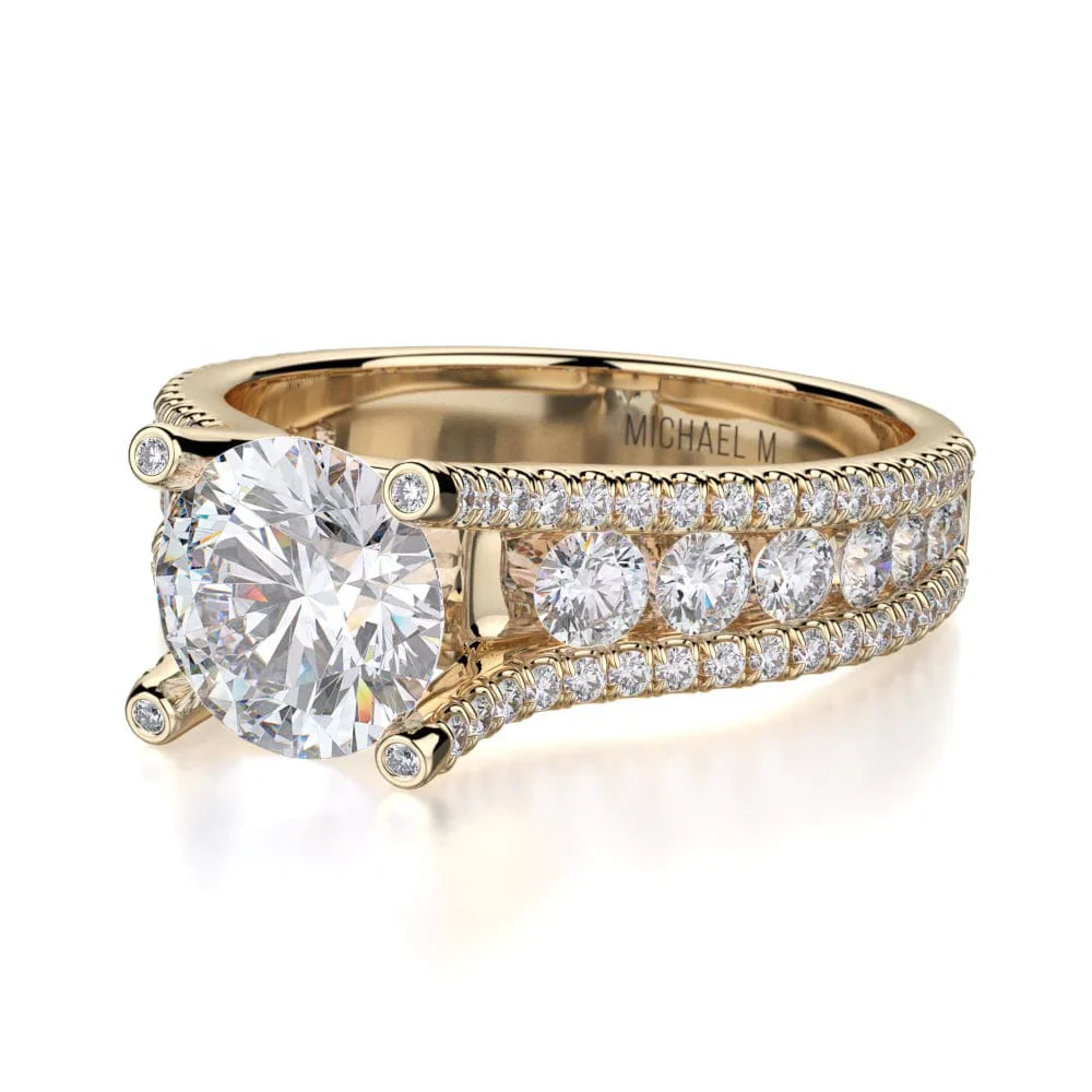 MICHAEL M Engagement Rings Strada R679S-1.5