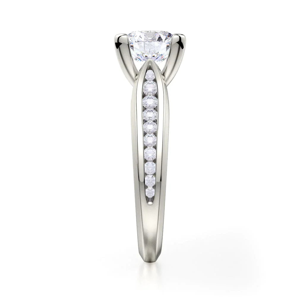 MICHAEL M Engagement Rings Strada R684-1.5