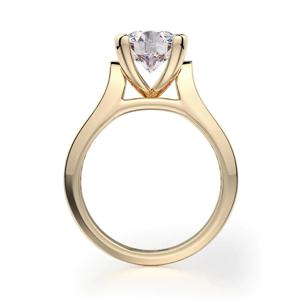 MICHAEL M Engagement Rings Strada R684-1.5