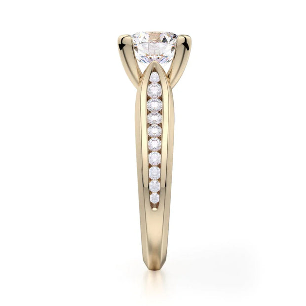 MICHAEL M Engagement Rings Strada R684-1.5