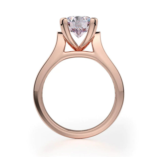 MICHAEL M Engagement Rings Strada R684-1.5