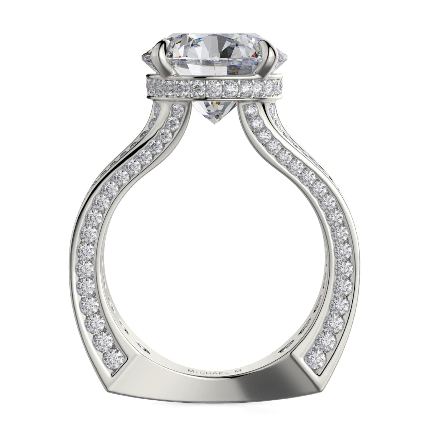 MICHAEL M Engagement Rings Strada R752-3