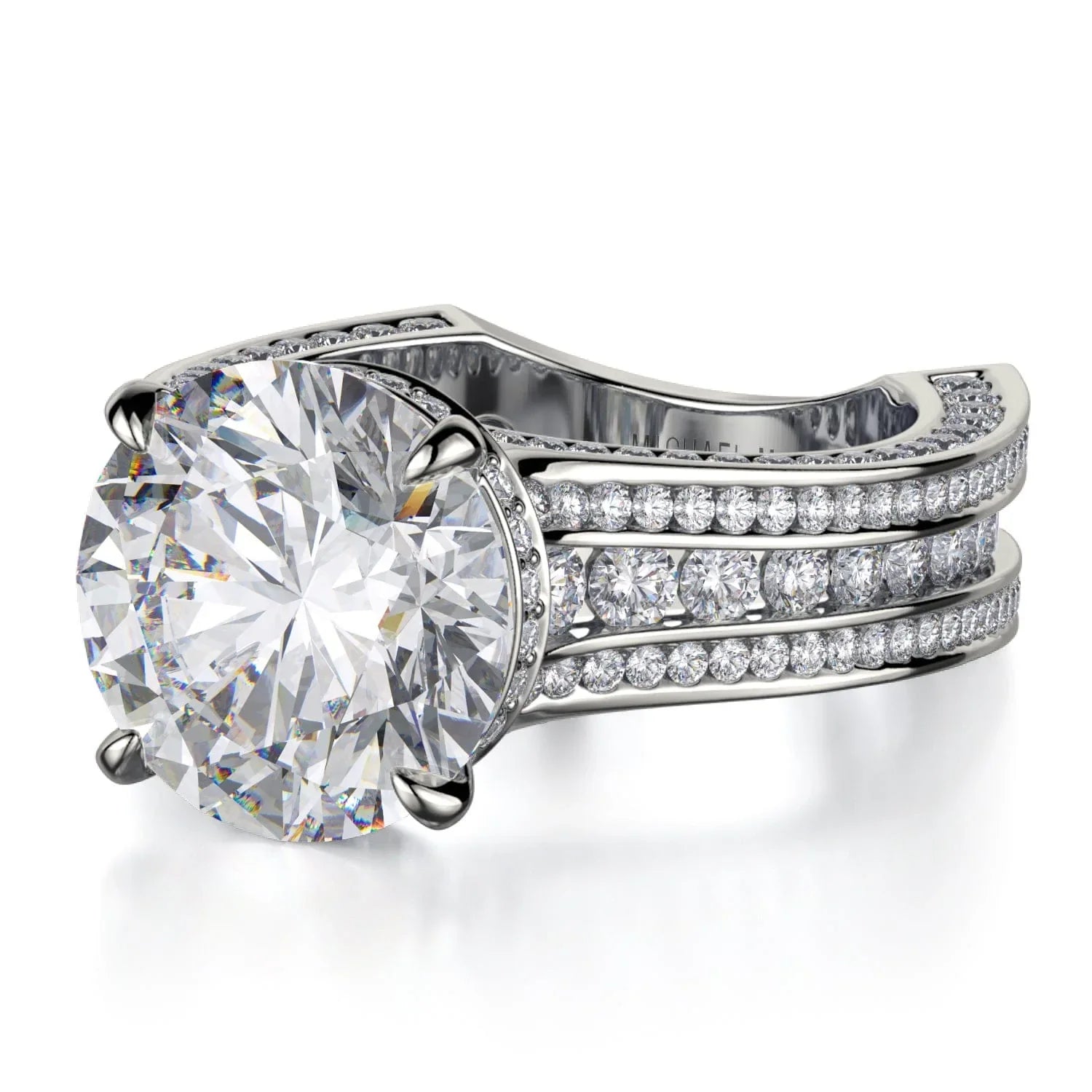 MICHAEL M Engagement Rings Strada R752-3
