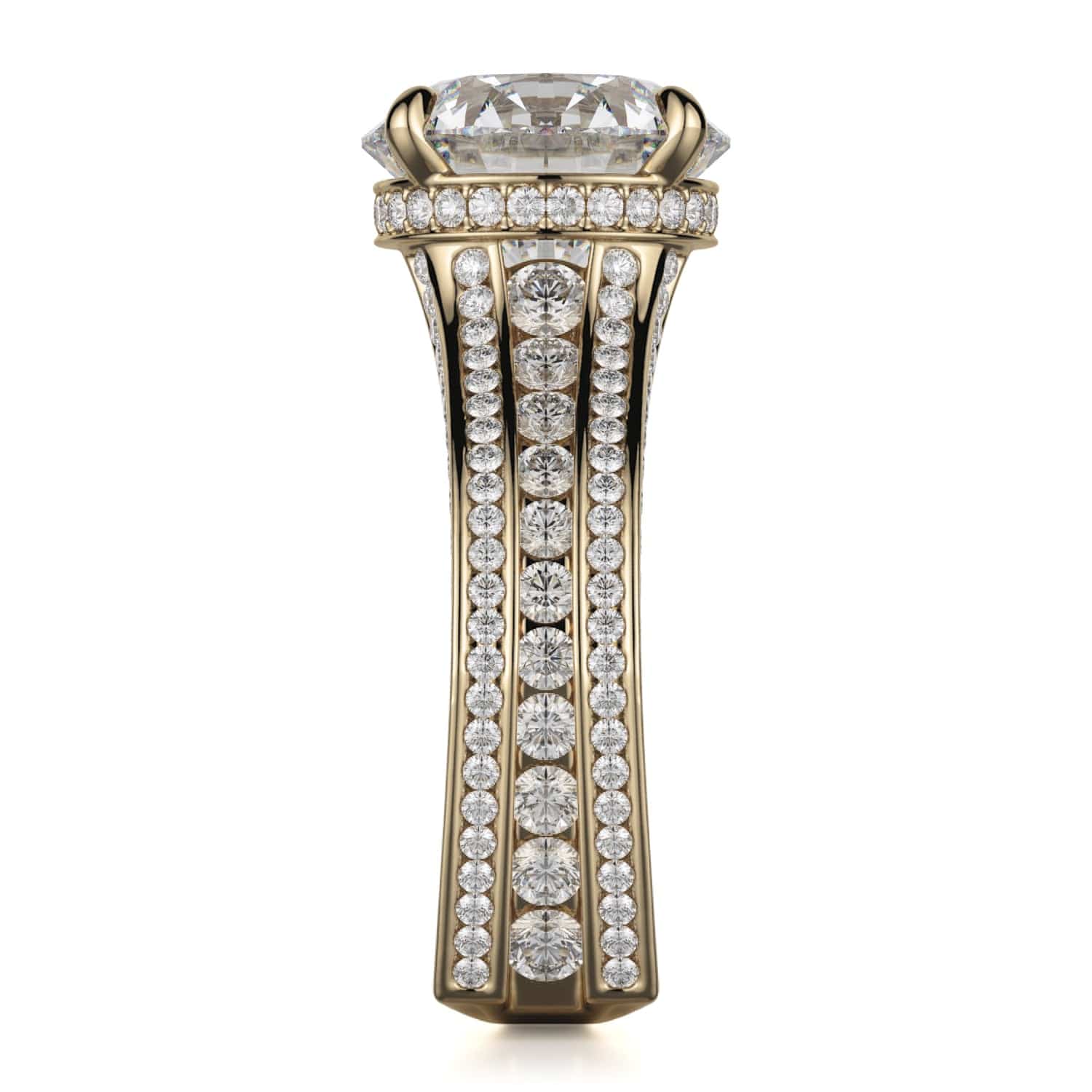 MICHAEL M Engagement Rings Strada R752-3