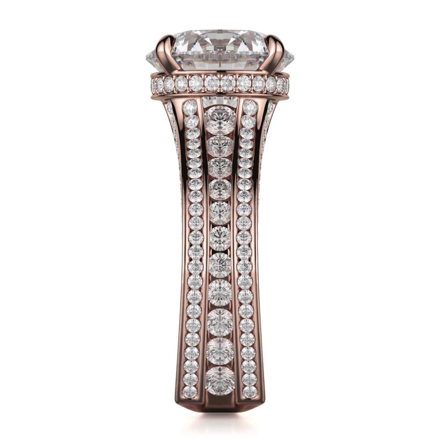 MICHAEL M Engagement Rings Strada R752-3