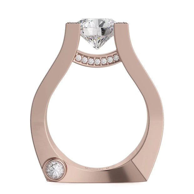 MICHAEL M Engagement Rings Strada R757-2