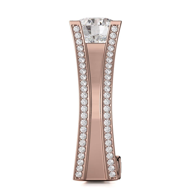 MICHAEL M Engagement Rings Strada R757-2