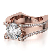 MICHAEL M Engagement Rings Strada R757-2
