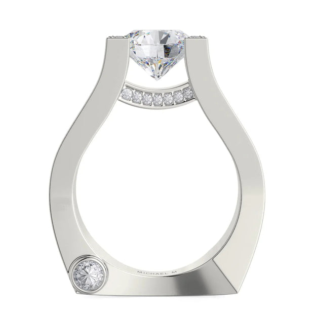 MICHAEL M Engagement Rings Strada R757-2