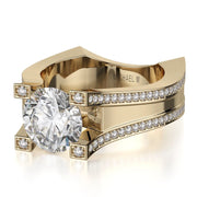 MICHAEL M Engagement Rings Strada R757-2