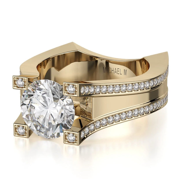MICHAEL M Engagement Rings Strada R757-2
