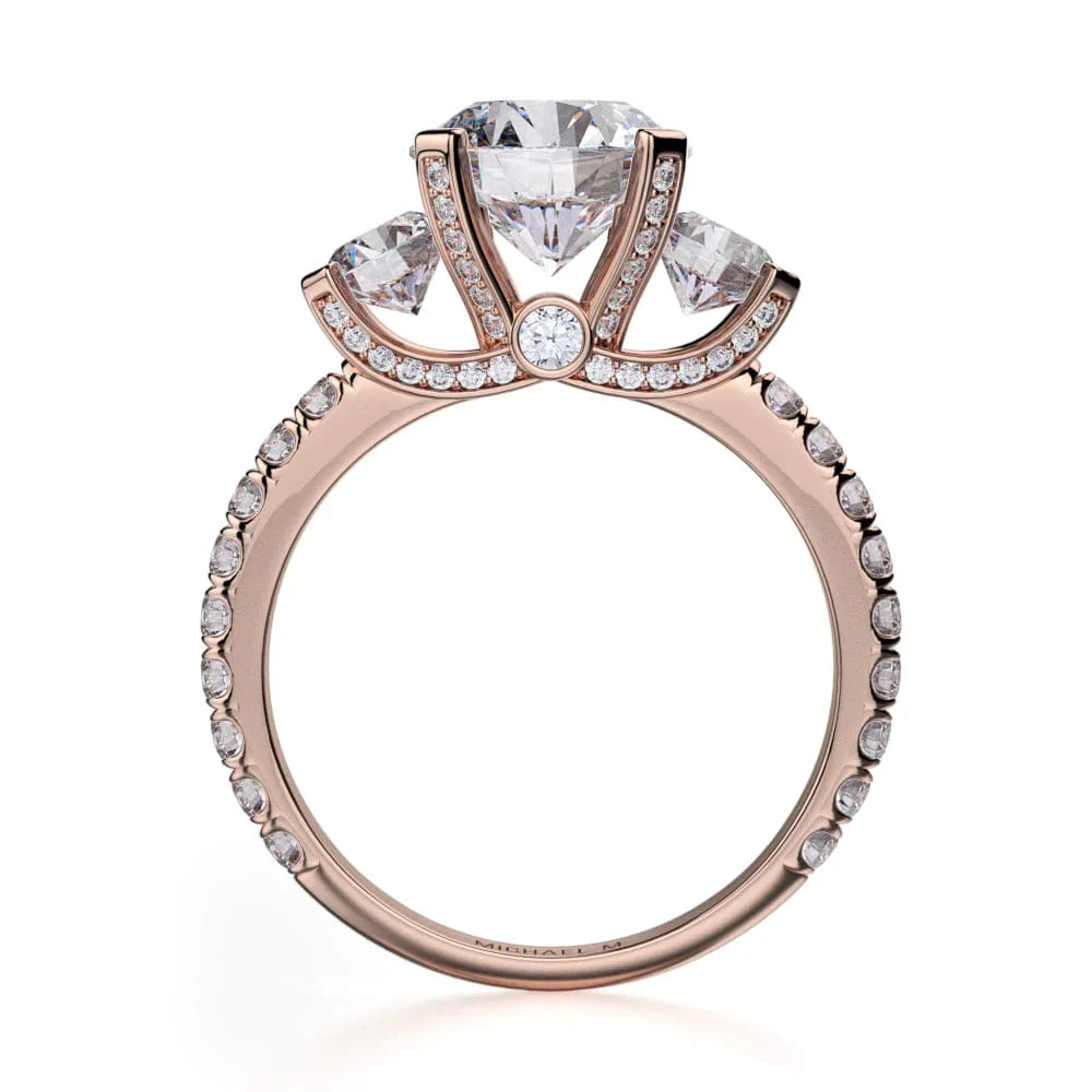 MICHAEL M Engagement Rings Trinity R422-2