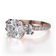 MICHAEL M Engagement Rings Trinity R422-2